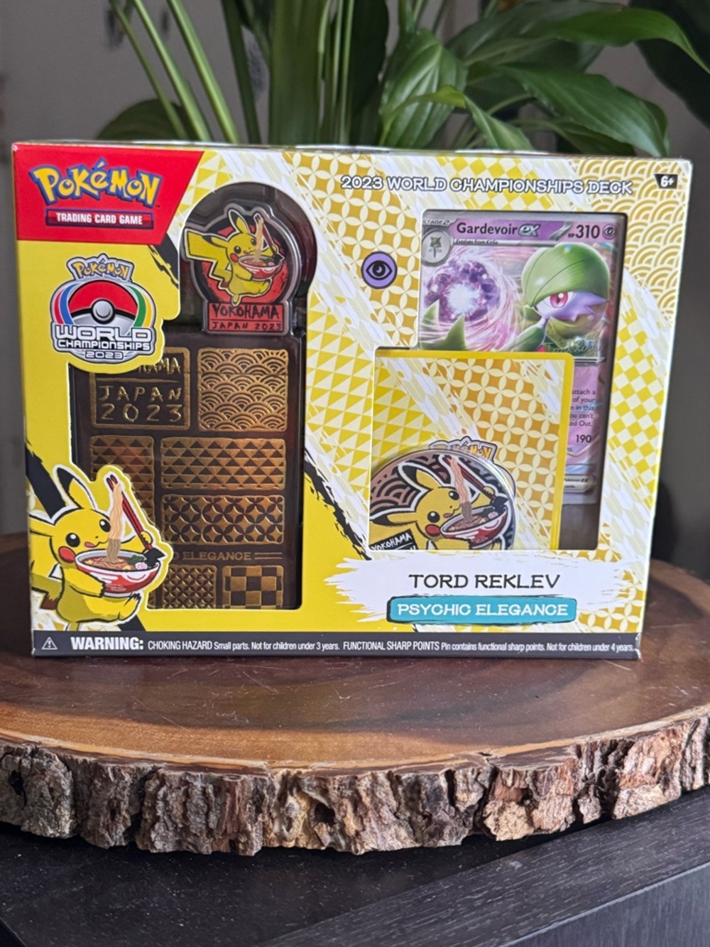 Pokémon 2023 World Championships Yokohama Gardevoir Psychic Elegance Deck Box